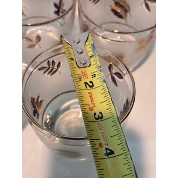 Vintage Libbey MCM Barware Set Ice Bucket / 8 Glasses / Caddy Cocktails 8oz - Picture 11 of 13